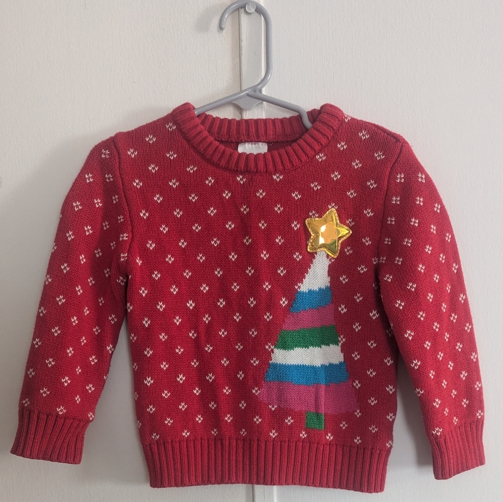 Holiday time Christmas sweater size 2t